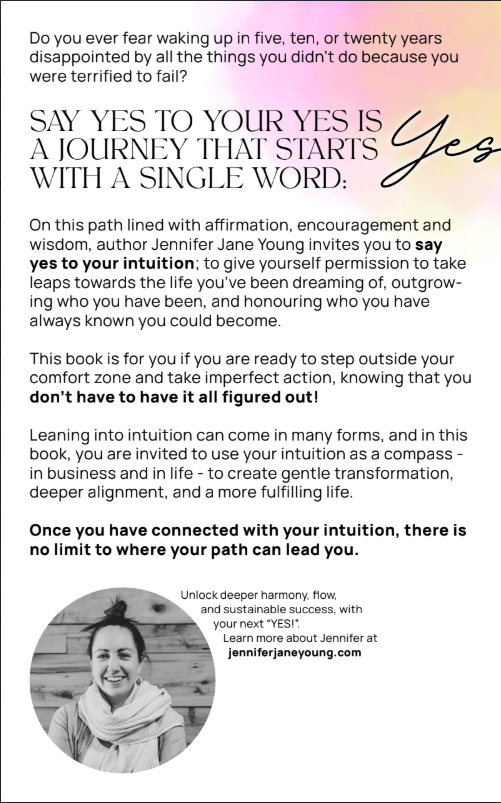 Say Yes to Your YES: How to Trust Your Gut and Take the Leap Digital Edition