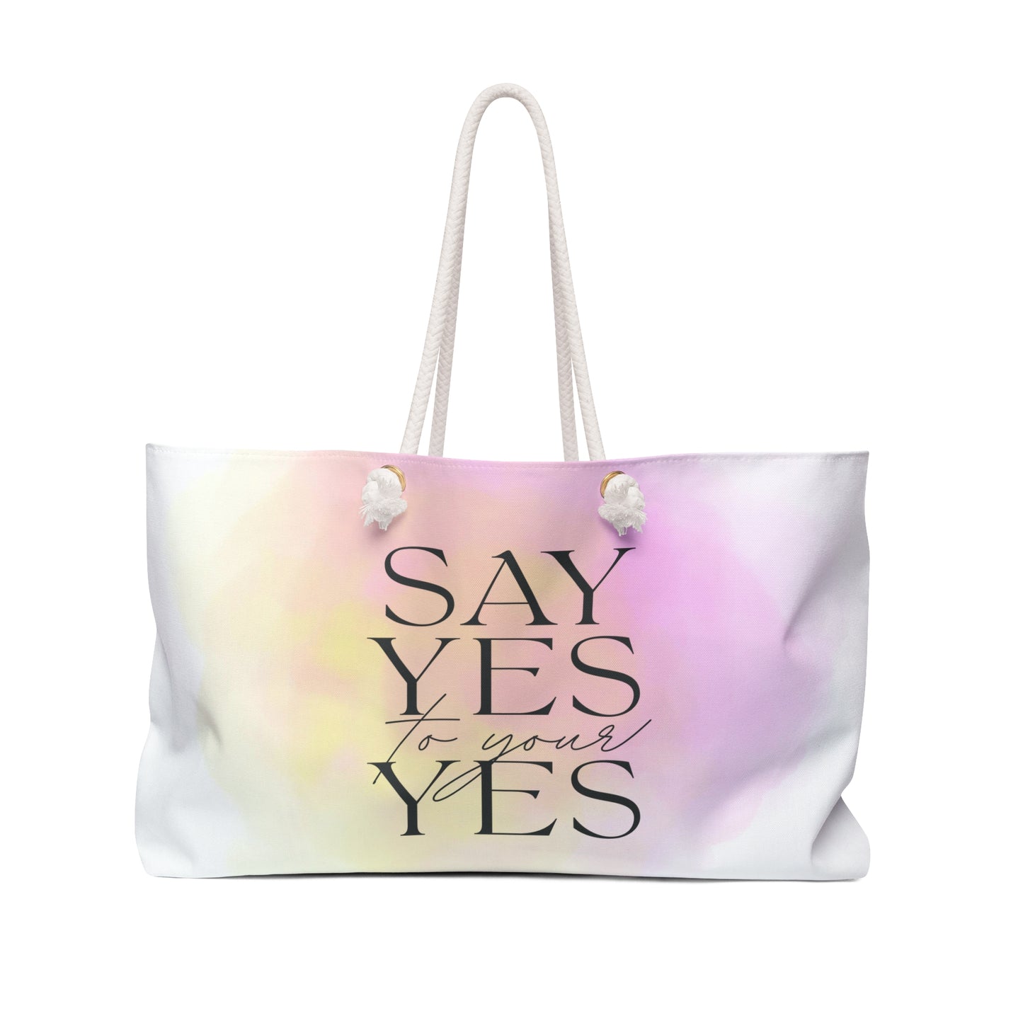 Say Yes Large Weekender